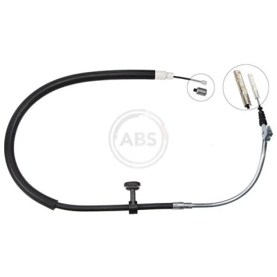 Image of 2044200885, A2044200885 Brake Cable A.B.S. K18907 1140mm Disc