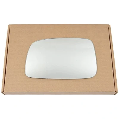 Image of Less4spares Wing Mirror Glass Left Compatible with Toyota Corolla 2004 2007 STICK ON Passenger Near Side Convex