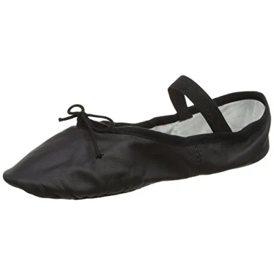 Image of Bloch 209 Arise Leather Ballet Shoe, Full Sole, Black, 5 B UK (38 EU)