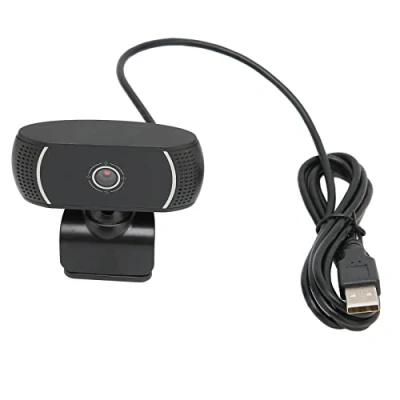 Image of ciciglow USB 2.0 Computer Camera, 640 x 480 PC Webcam Video Web Camera for Calling, Conferencing 360 degrees Flexible Rotating Webcam(C200 Black Inner Mark)