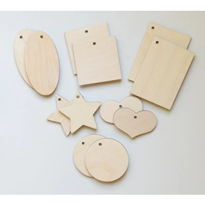 Image of Pyrography Wooden Blanks 12 Pieces per Pack (R960P0B0)