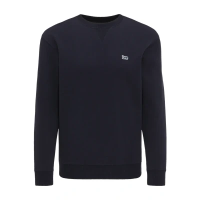 Image of Lee Plain CREW Sweatshirt, Men&#039;s, Size: XL, Dark blue