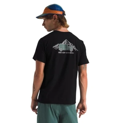 Image of The North Face Men&#039;s SS Outdoor Graphic T Shirt TNF Black M