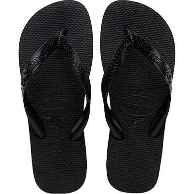 Image of Havaianas Unisex Top (Mini Me), Black, UK child 8