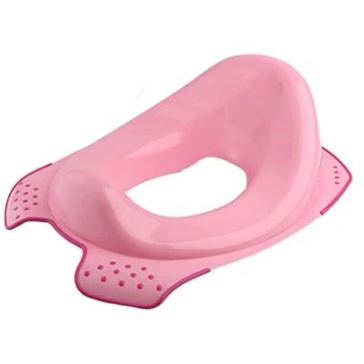 Image of DIVCHI Toilet Training Seat Combo Unisex White for Safe Toddler Loo Potty in The Bathroom and Home (Pink)