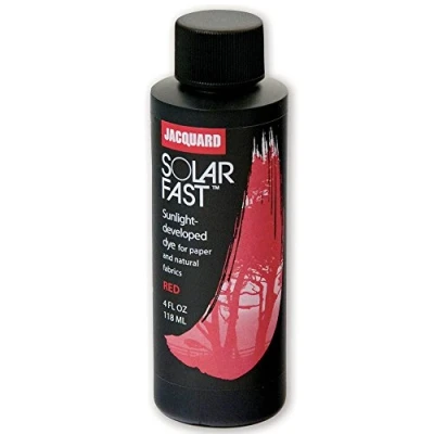 Image of Jacquard Products Solarfast Dye Red for Paper and Fabric 8oz