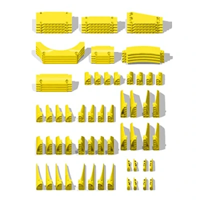 Image of Topica Technical Panel Replacement Parts Pack Compatible with MOC Bricks