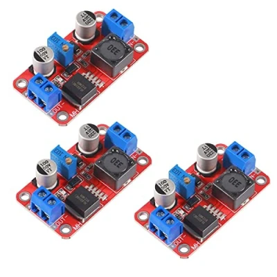 Image of XTVTX 3pcs XL6019 5A High Power Current DC to Step up 5V 6V 12V 24V 3 35V 5 40V Converter Adjustable Voltage Regulator Modules Boost Module Booster