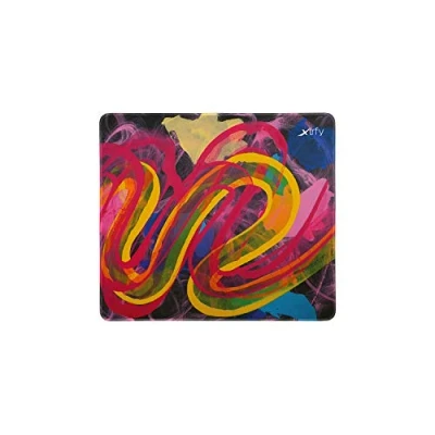 Image of Xtrfy GP4, Large Gaming Mouse Pad (460 x 400 4 mm), Glides Effortlessly with Flawless Control, Non Slip, Machine Washable, Street Pink Edition