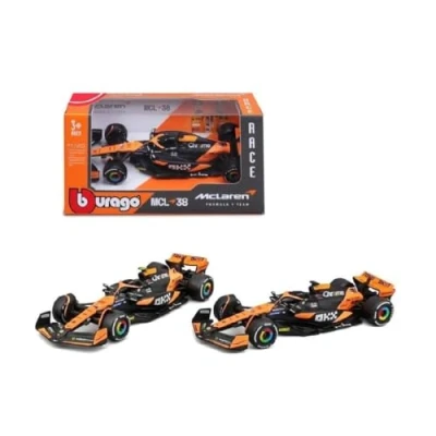 Image of Mclaren MCL38 Norris F1 2024 1:43 Scale Model by Bburago