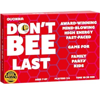 Image of QUOKKA Family Board Games for Kids 8 12 Party Game &amp; Adults Night Fast Paced Easy to Learn 2 7 Players Card Teen Boys and Girls Ages 6 10 Year Olds