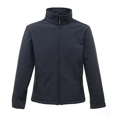 Image of Regatta Men&#039;s Classic 3 Layer Softshell Jacket, Blue (Navy), Large (Manufacturer Size:L)