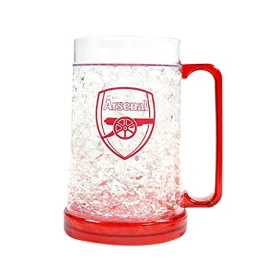 Image of T.D Footwear Arsenal Freezer Mug Clear Crest