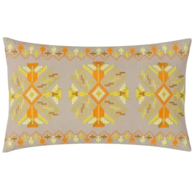 Image of furn. Kalina Cushion Cover, Yellow, 35 x 60cm