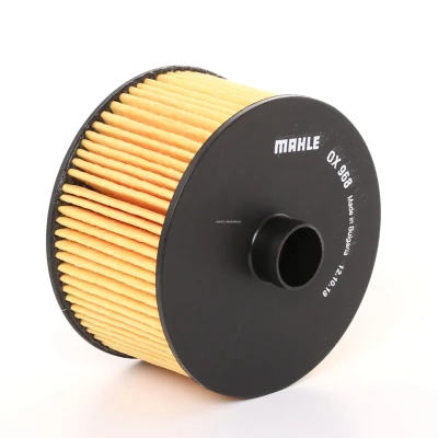 Image of 2001800009, 2811800010, 2811800210, A2001800009, A2811800010 Oil Filter MAHLE ORIGINAL OX 968D Insert RENAULT: Clio V Hatchback, 4