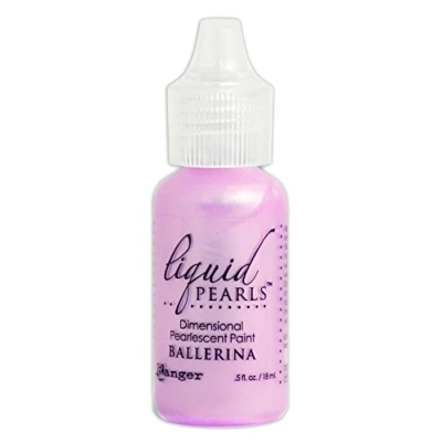 Image of Ranger LPL 44383 Liquid Pearls Ballerina, Synthetic Material, Pink, 2.5 x 7.5 cm