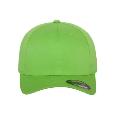 Image of Flexfit Unisex Wooly Combed Baseballkappe, fresh green, XS/S
