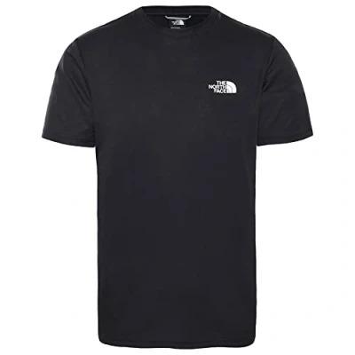 Image of The North Face Reaxion Red Box T shirt TNF Black White M