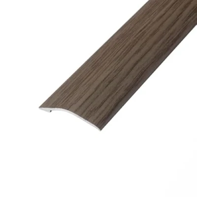 Image of eXtreme Self Adhesive Angle Edge Flooring Strip 3ft Stick Down Door for Laminate, Tile, Wood, &amp; Lino Sturdy, Waterproof, and Dirt Resistant Ramp Threshold Bar Mocha