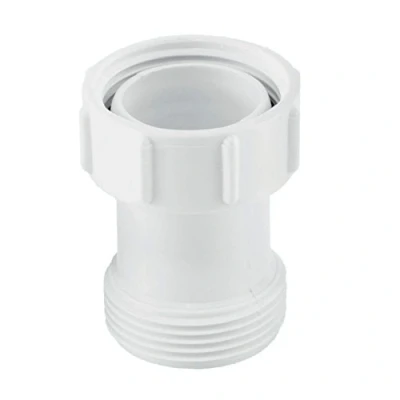 Image of McAlpine T12A 2 Female Male Coupling 1�&quot; BSP x 2&quot; Length, White