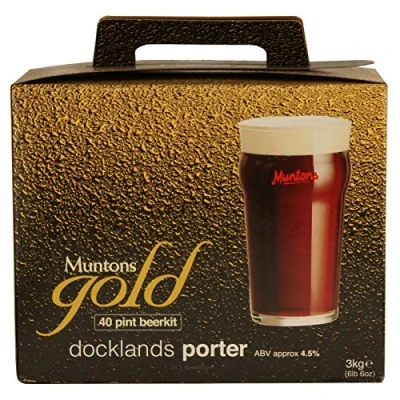 Image of Muntons Gold Docklands Porter (3 Kg) beer kit