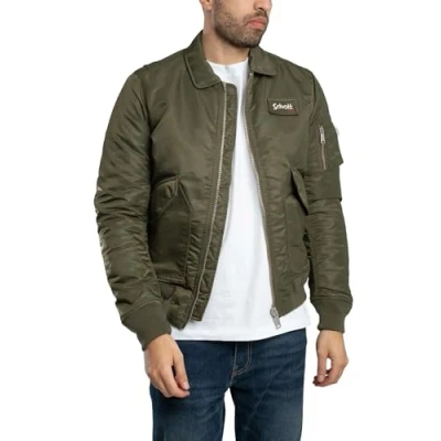 Image of Schott NYC 210100rs Bombers, Army Khaki, S