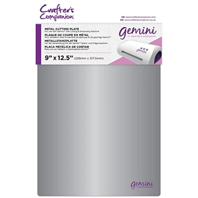 Image of Crafter&#039;s Companion Gemini Accessories Metal Cutting Plate, Silver, 36 x 23.4 0.1 cm