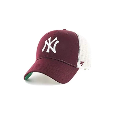 Image of 47 Brand Snapback Cap BRANSON New York Yankees maroon