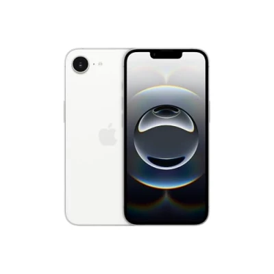 Image of Apple iPhone 16e, 128GB, White (Renewed)
