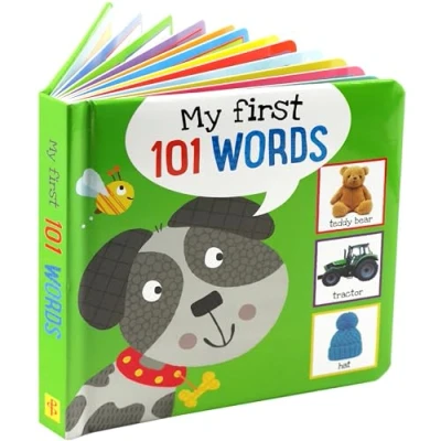 Image of My First 101 WORDS Board Book (Padded Cover!)