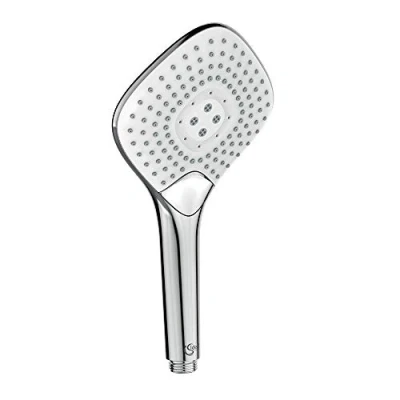 Image of Ideal Standard Shower Head, Chrome, Evo Jet Diamond