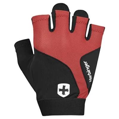 Image of Harbinger Flexfit Weight Lifting Gloves 2.0, Large, Red