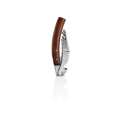 Image of Eva Solo Liquid Lounge Waiter&#039;s Corkcrew Pull the cork straight out of wine bottle with clever two step system that also ensures doesn&#039;t break Brushed steel