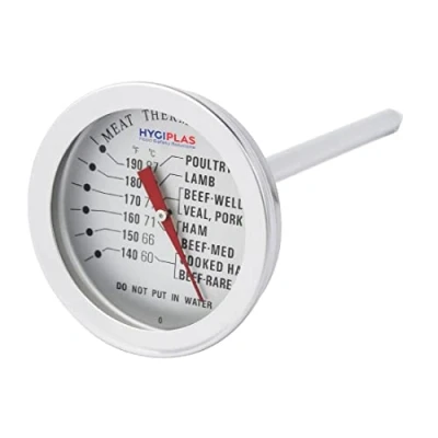 Image of Hygiplas Roast Meat Thermometer 123X52mm Digital Temperature Measurement