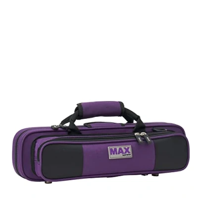 Image of Protec MX308PR MAX Flute Case with B and C Foot Purple