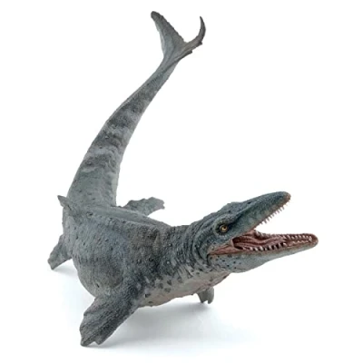 Image of Papo Large dinosaur figurine Mosasaure 55088, Prehistoric sea predator, 25 cm, Toy for Children, Exploring Marine Dinosaurs, Jurassic Adventure from 3 Years old