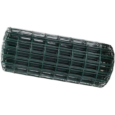 Image of vidaXL Euro Fence Green 0,4x10 m Steel