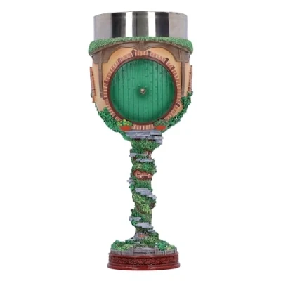 Image of Nemesis Now Lord of The Rings Shire Goblet 19.3cm, Resin, Officially Licensed Merchandise, Collectible Fantasy Giftware, Cast in Finest Expertly Hand Painted