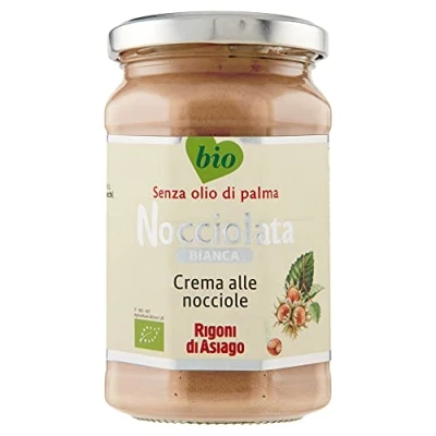 Image of Rigoni di Asiago BIO Nocciolata Bianca White Chocolate 270g Spread The Hazelnut Cream