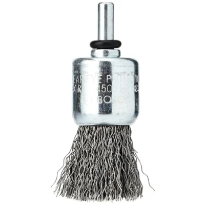Image of Bosch 2609256538 6 x 25 mm Pencil Brush Crimped Wire Shank
