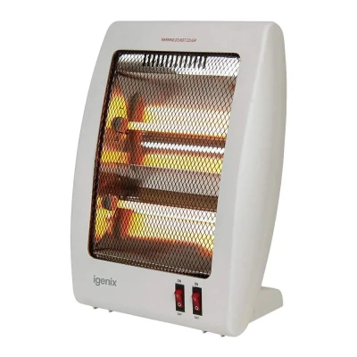 Image of IGENIX IG9509 Portable Halogen Heater White, White