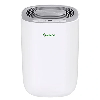 Image of Meaco MeacoDry Dehumidifier ABC Range 12L (Silver) Ultra Quiet, Energy Efficient, Laundry Mode, Auto Off, De Frost Ideal for Damp and Condensation in The Home