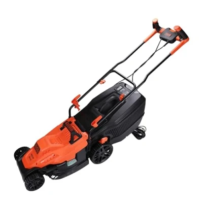 Image of Black &amp; Decker BEMW471BH GB Lawn Mower with Bike Handle