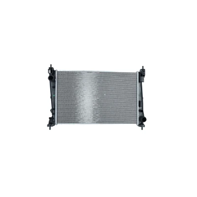 Image of 51863820, 51936039 Engine radiator NRF 53017 Aluminium 618mm 398mm 16mm EASY FIT with seal ring Brazed cooling fins ALFA ROMEO: MiTo