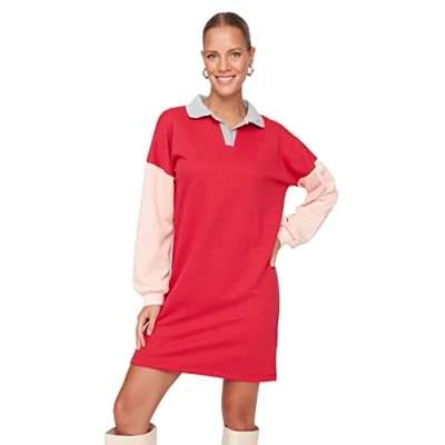 Image of Trendyol Dress Gray Jersey