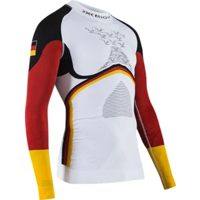 Image of X BIONIC Energy Accumulator 4.0 Patriot Shirt Turtle Neck Long Sleeves germany, Unisex, EA WT46W19M T024 M, M