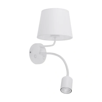 Image of Maja Reading Wall Light White 2xE27, GU10