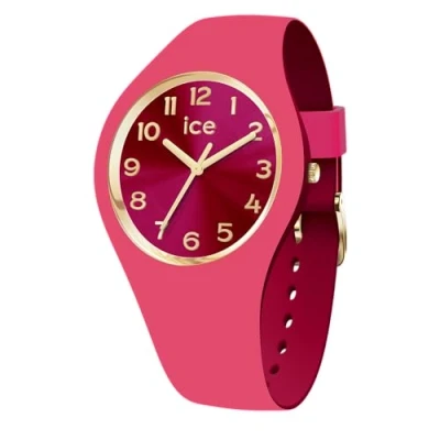 Image of ICE WATCH duo chic Rasberry Women&#039;s wristwatch with plastic strap 021821 (Small +)