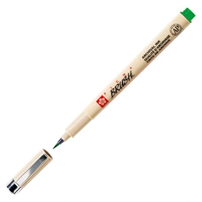 Image of Sakura Pigma Brush Green