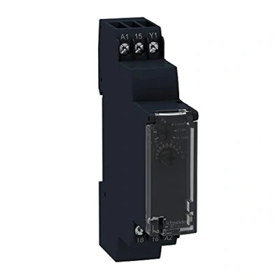 Image of Schneider Electric, Zelio Time, RE17RCMU, Modular Timing Relay, 8A, 1CO, 24VAC DC 240VAC
